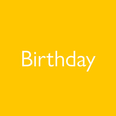 Birthday