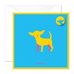Chihuahua badge card