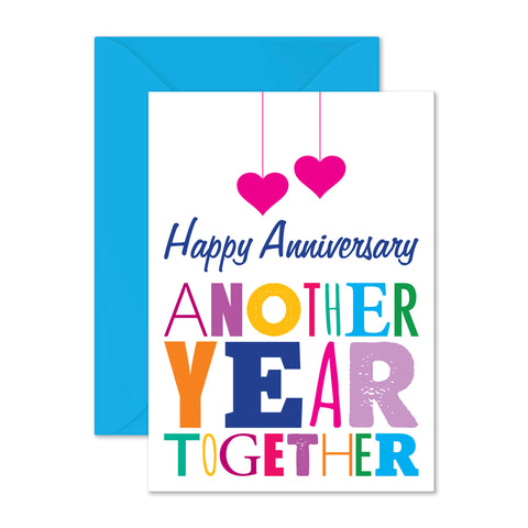 Anniversary: another year together