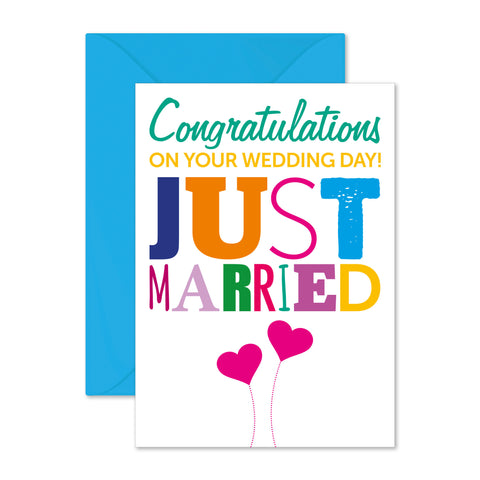 Congratulations: just married