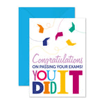 Congrats on your exams: you did it!