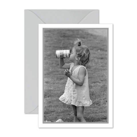 Girl Drinking Beer