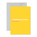 Happiness Is Starting A New Book