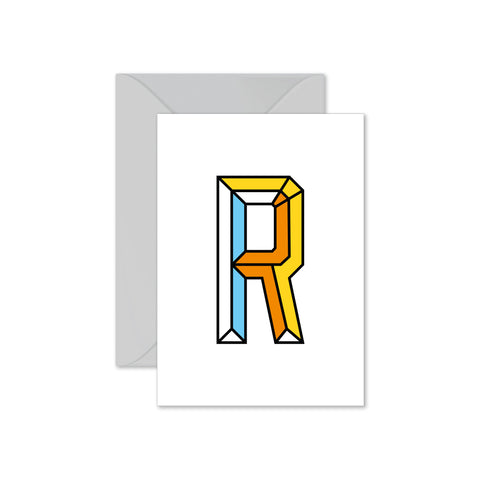 Varsity Letter R