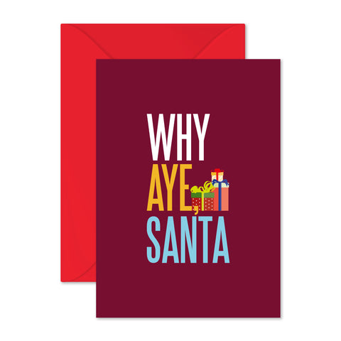 Why aye, Santa